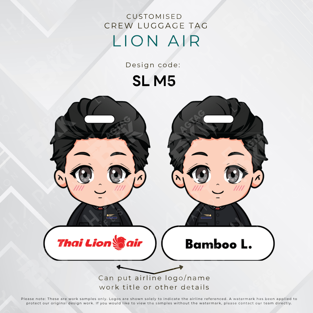 Lion Air Crew - Anime Version
