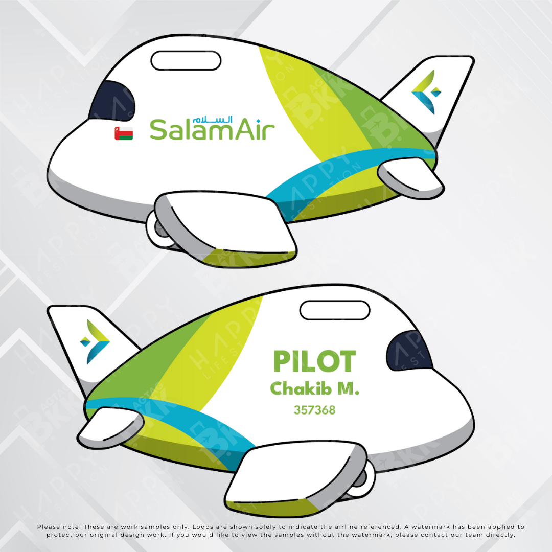 Airplane Tag - Middle east airlines