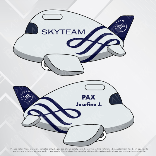 Airplane tag - Airline alliances (Passenger tag)