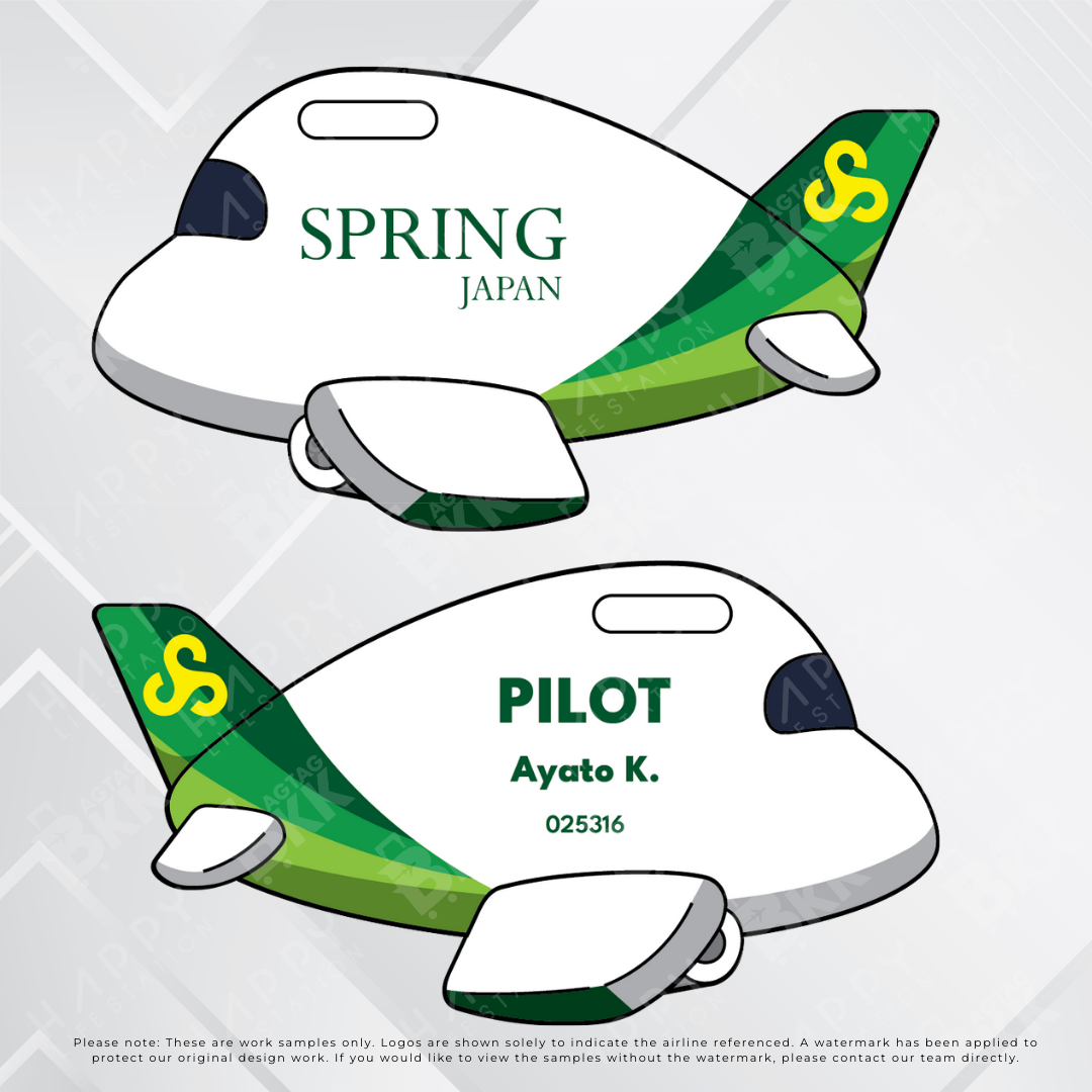 Airplane tag - Japan Airliners