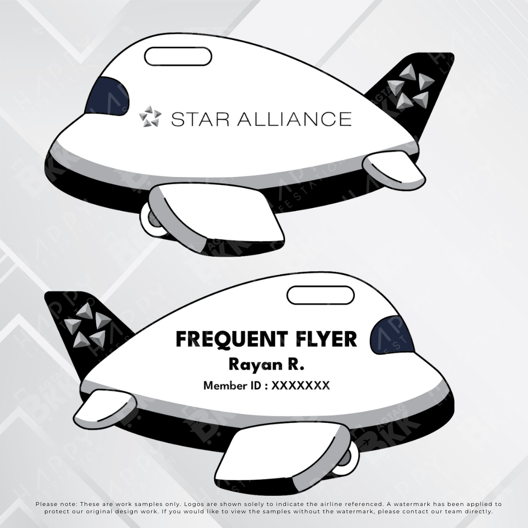 Airplane tag - Russia