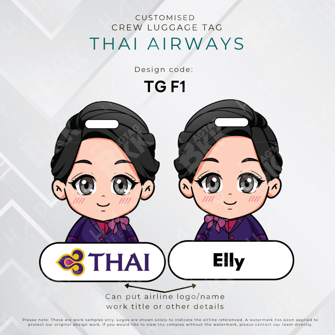 Thai Airways Crew - Anime Version