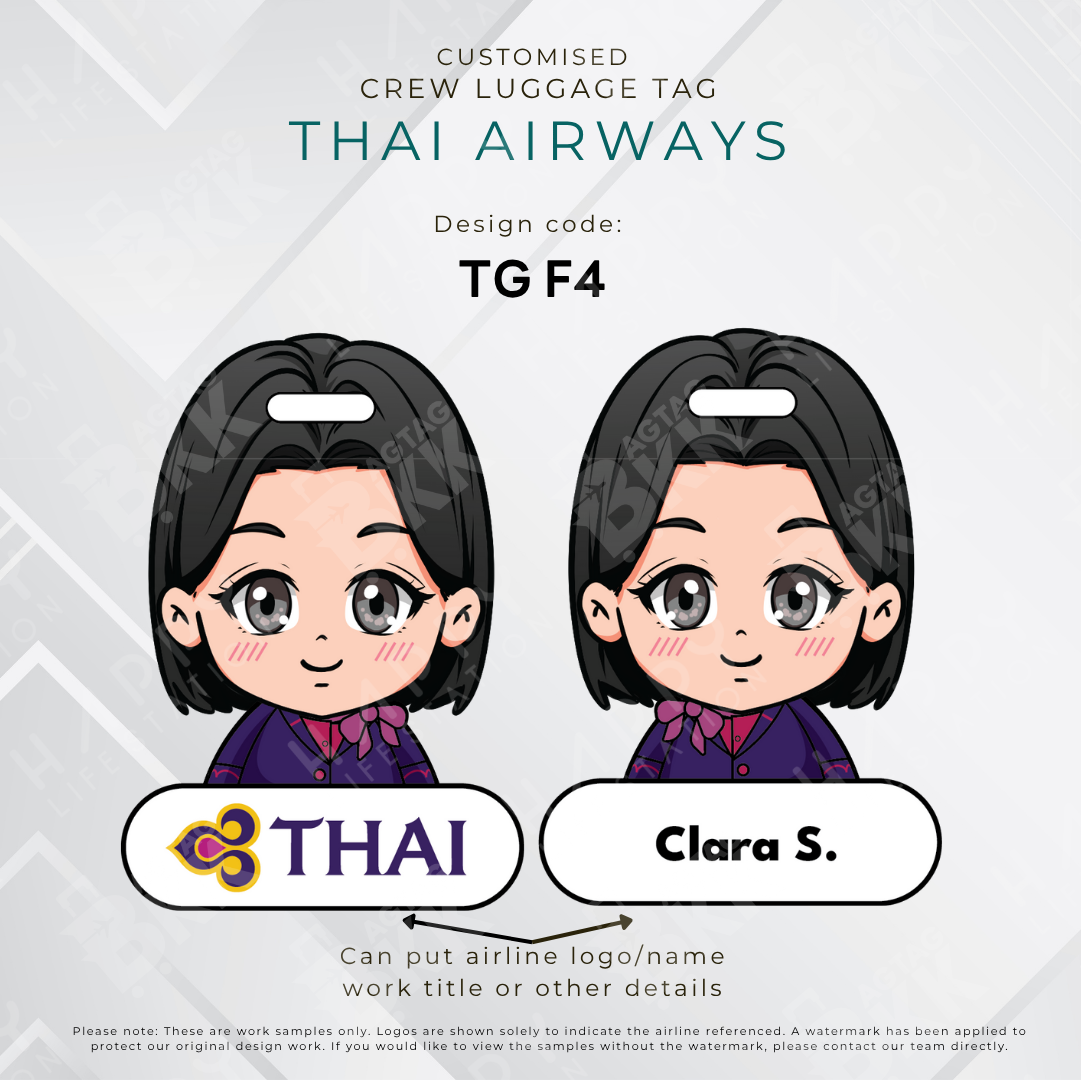 Thai Airways Crew - Anime Version