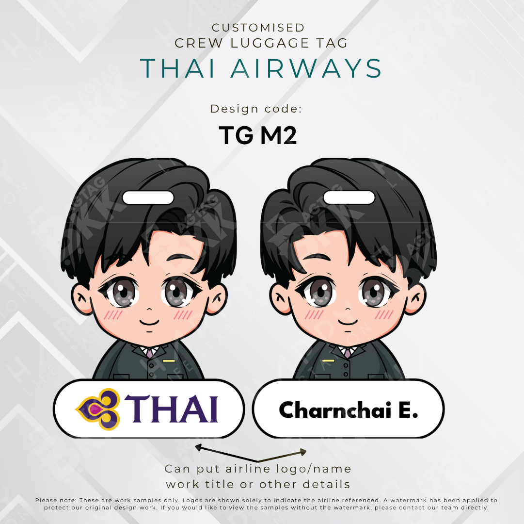 Thai Airways Crew - Anime Version