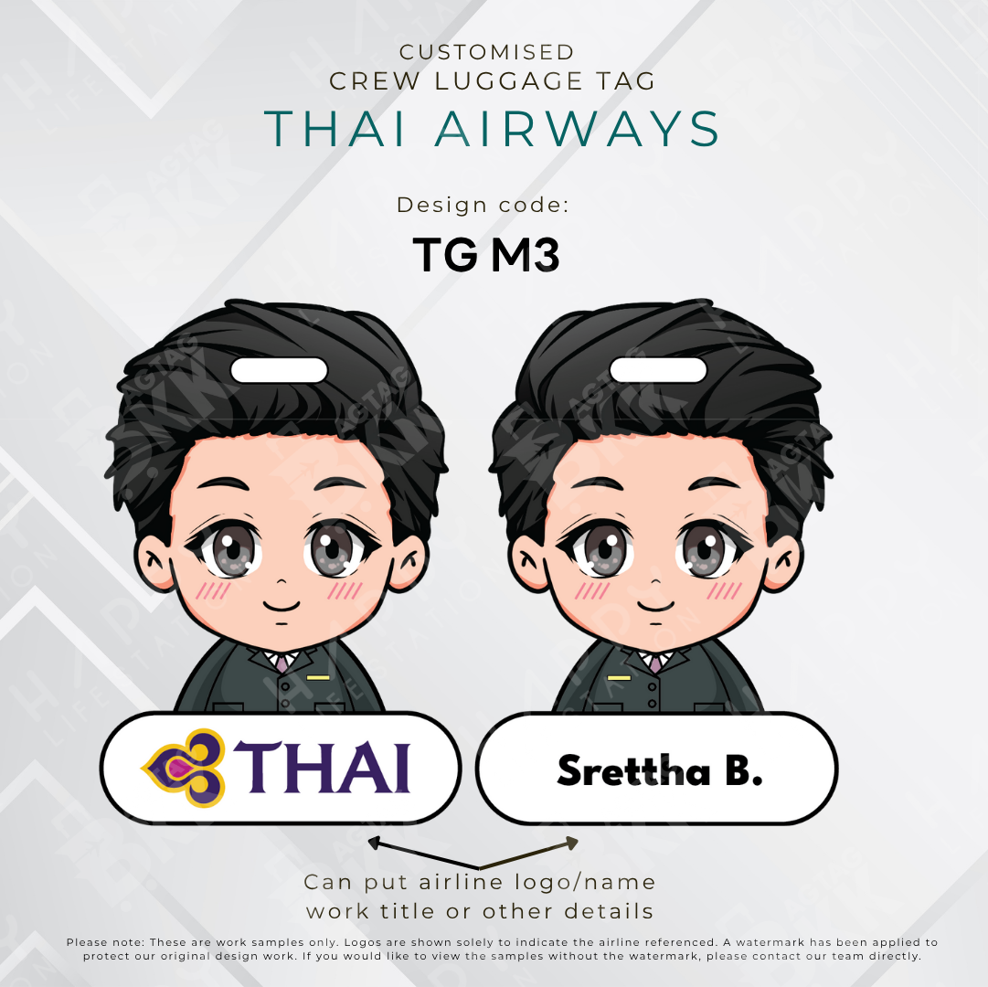 Thai Airways Crew - Anime Version