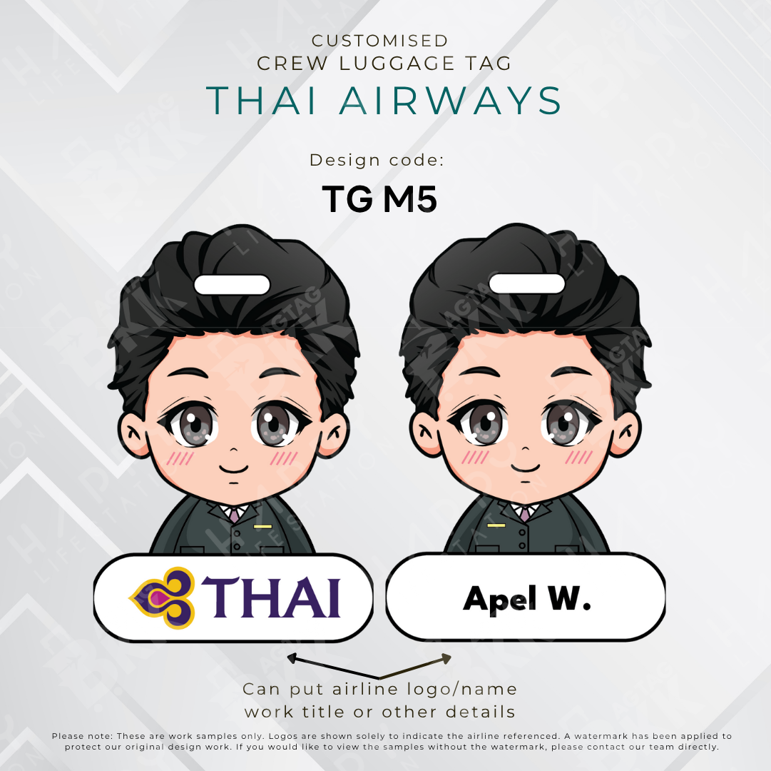 Thai Airways Crew - Anime Version
