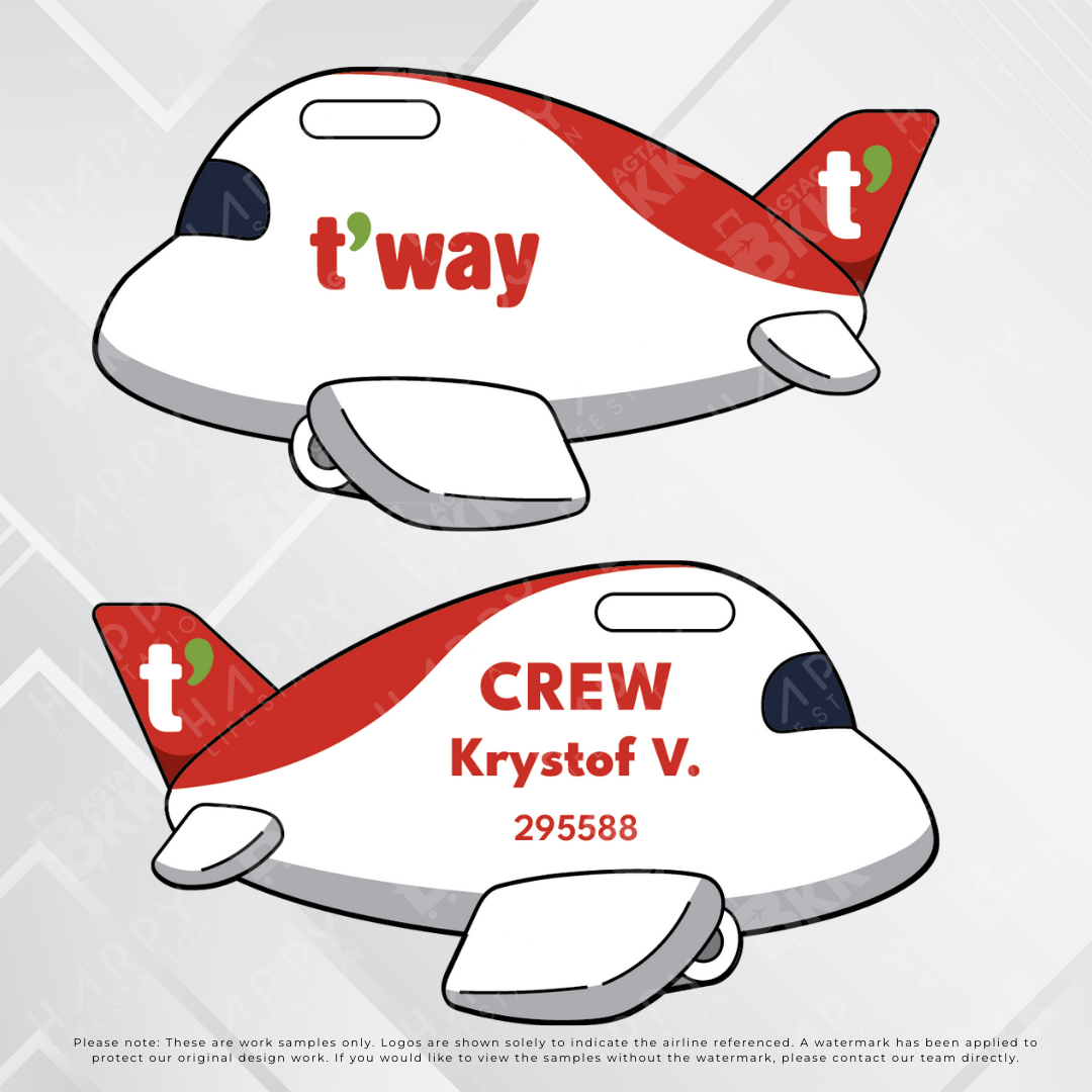 Airplane tag - Korea Airliners