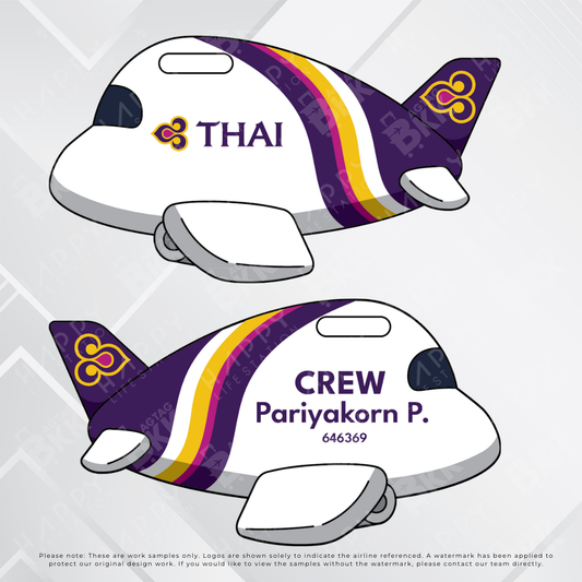 Airplane tag - Thailand Airliners