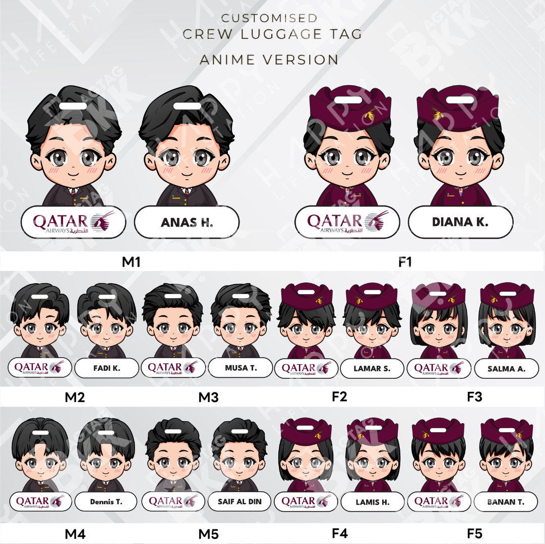 Qatar Airways - Anime Version