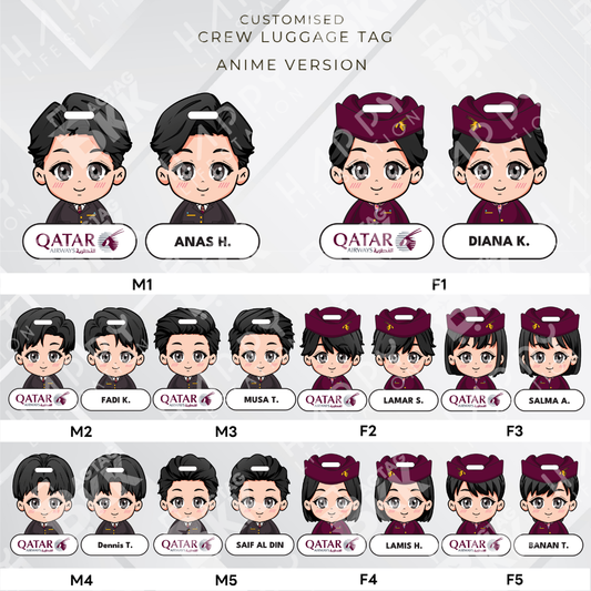 Qatar Airways - Anime Version