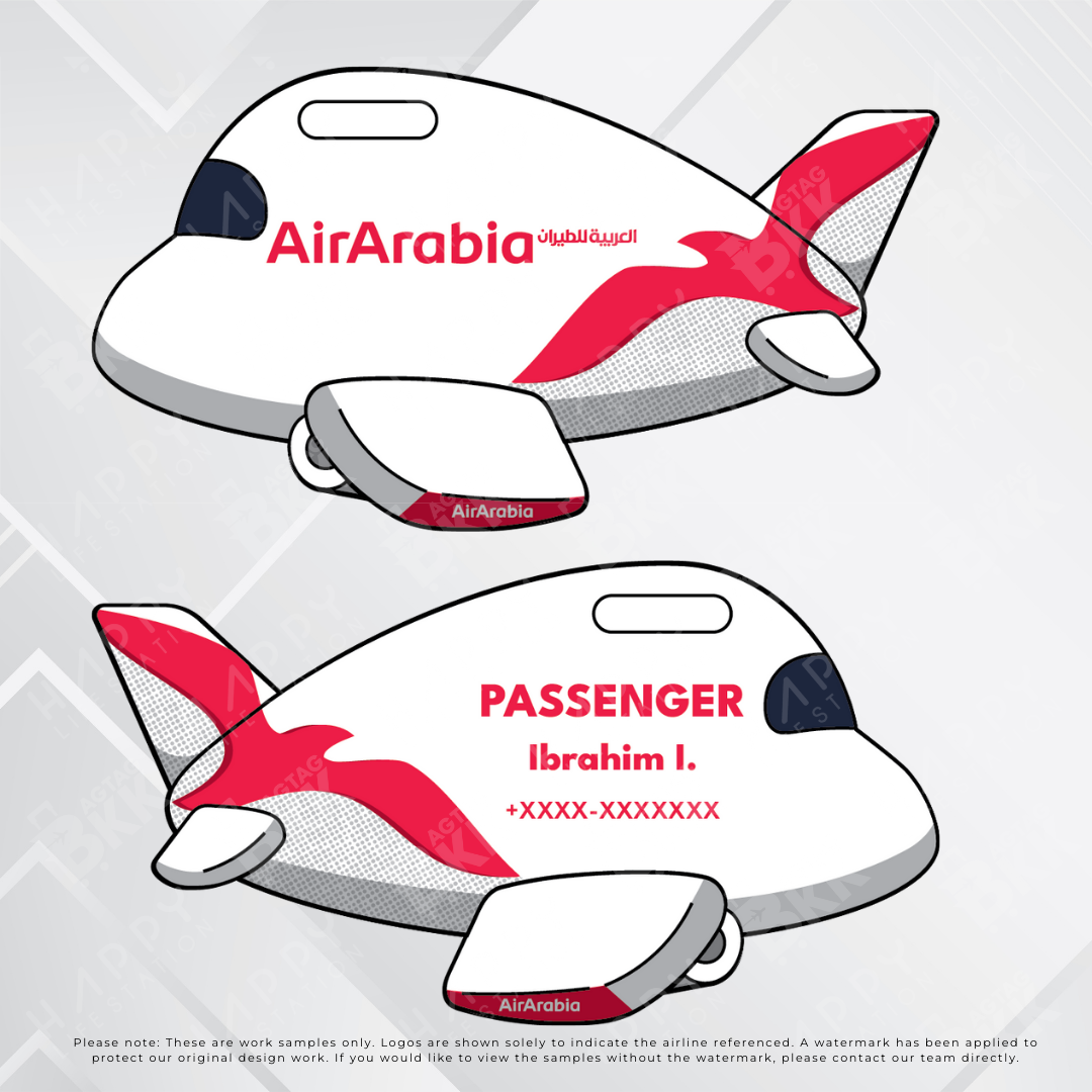Airplane Tag - Middle east airlines