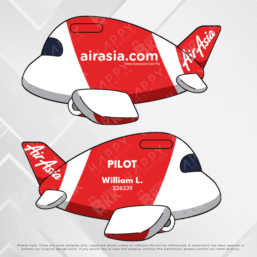 Airplane tag - Thailand Airliners
