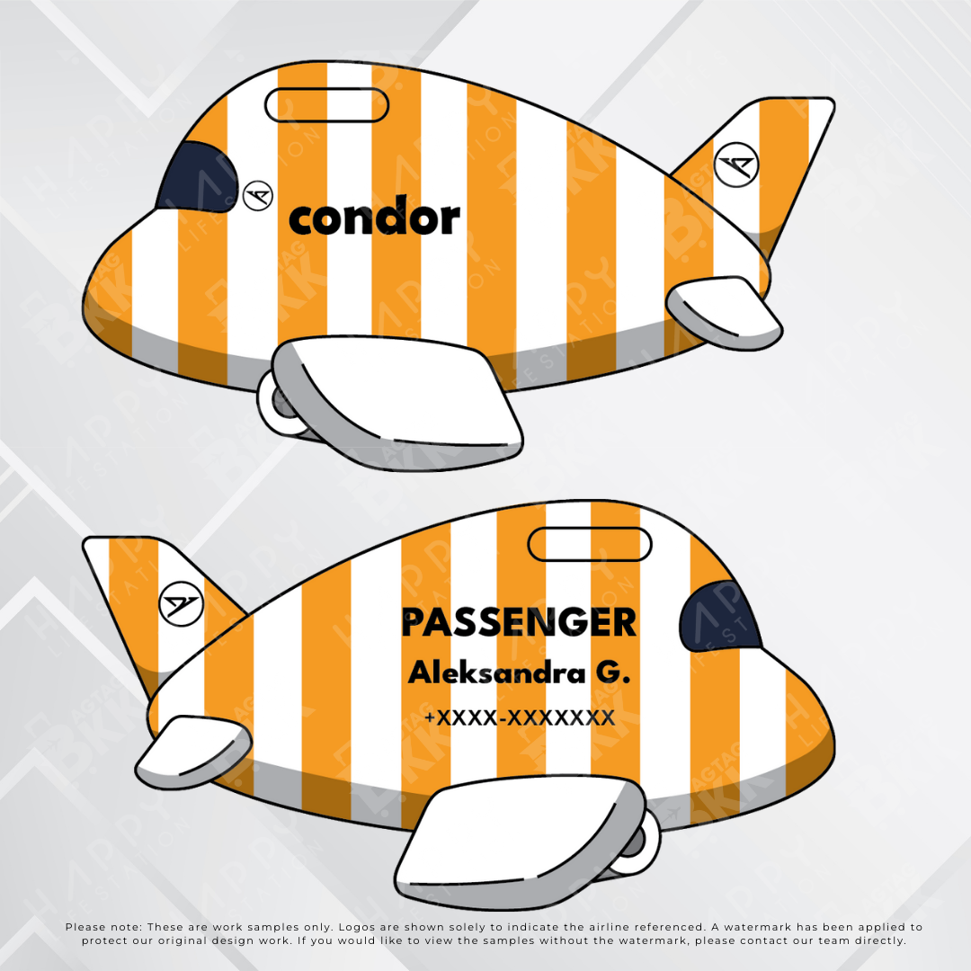 Airplane Tag - Europe Airliners