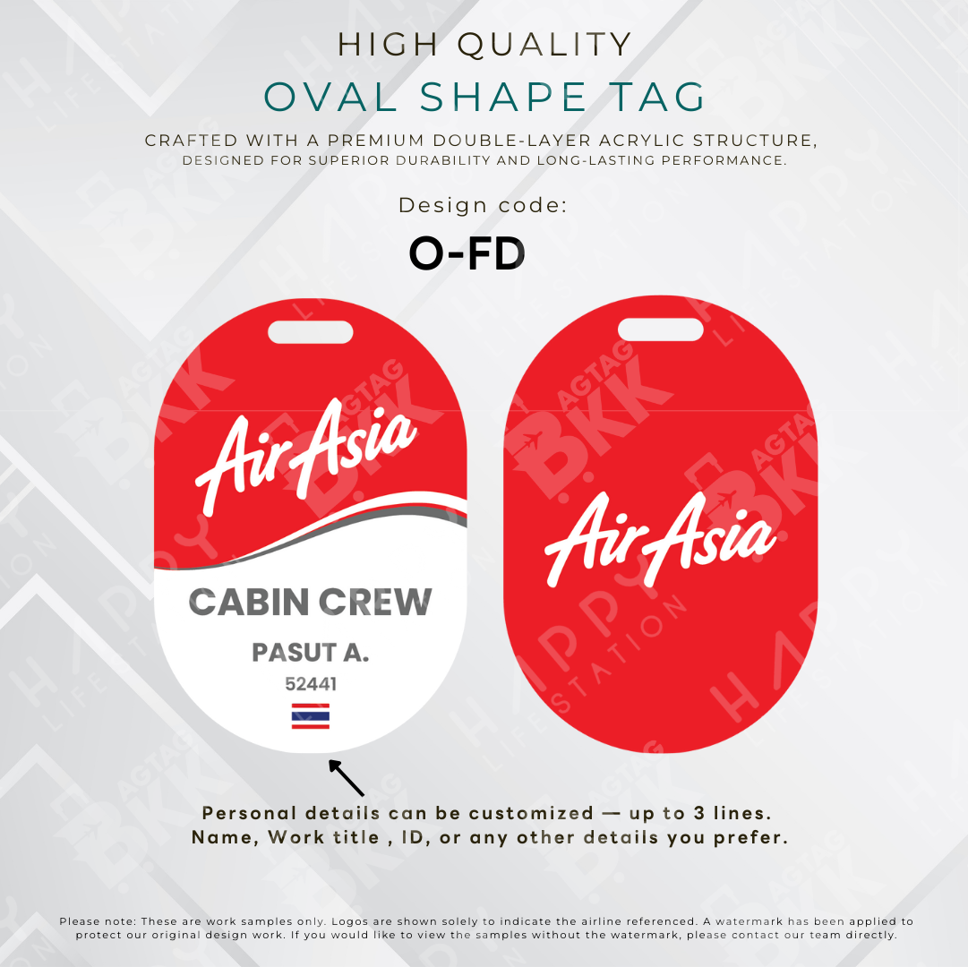 Oval Shape - Thai Airliners