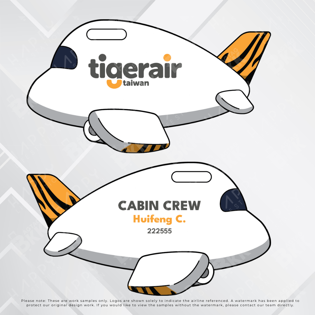 Airplane Tag - Taiwan Airliners