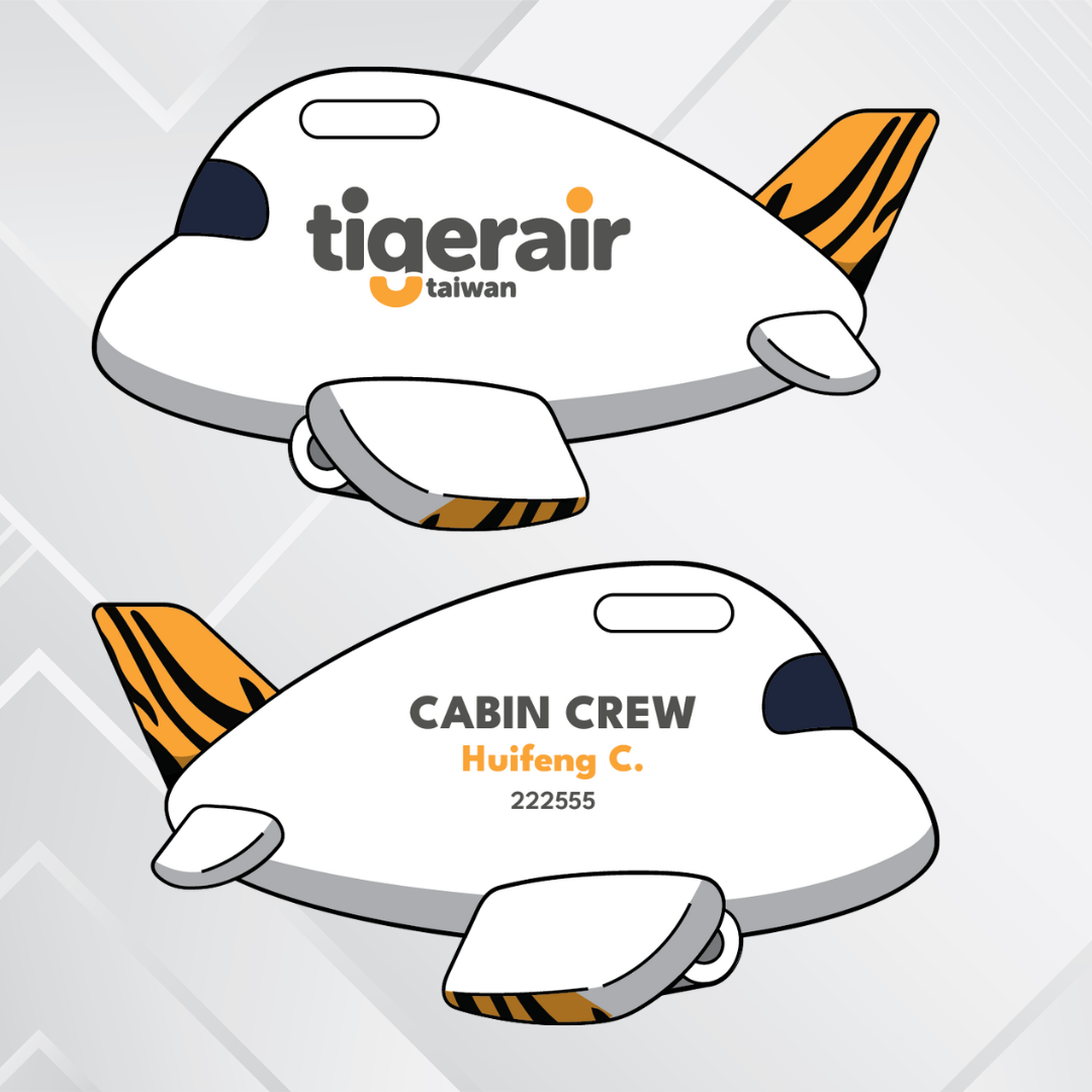 Airplane Tag - Taiwan Airliners